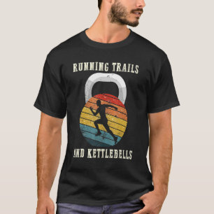T-shirt Vintage Kettlebell Chemin Shirt Trail Running