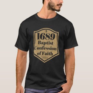T-shirt Vintage La Confession Baptiste De 1689 De La Réfor