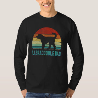 T-shirt Vintage Labradoodle Dad Dog