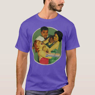 T-shirt Vintage Ladies Wrestling retro