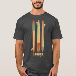 T-shirt Vintage Laguna Beach California Surboard