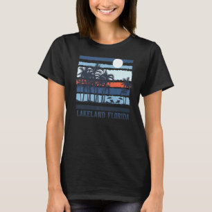 T-shirt Vintage Lakeland Floride Voyage d'été 80s Plage S