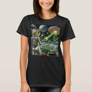 T-shirt Vintage Laser Beam Pin-Up 