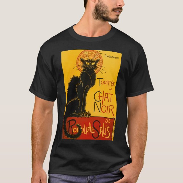 T-shirt Vintage Le Conversation Noir (Devant)
