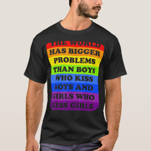 T-shirt Vintage Le Monde A Un Plus Grand Problème Fierté A