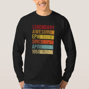 T-shirt Vintage légendaire épique stupéfiant depuis avril 