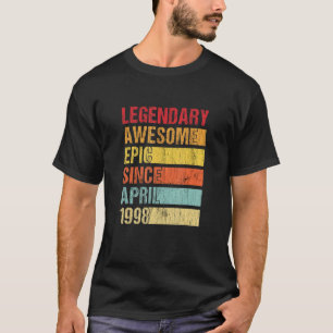 T-shirt Vintage légendaire épopée stupéfiante depuis avril
