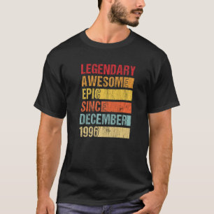 T-shirt Vintage légendaire épopée stupéfiante depuis décem