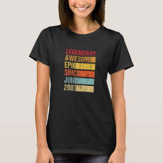 T-shirt Vintage légendaire épopée stupéfiante depuis juin