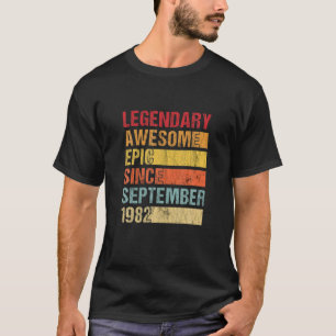 T-shirt Vintage légendaire épopée stupéfiante depuis septe