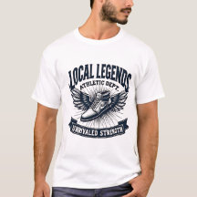 Vintage "LÉGENDES LOCALES" Winged Shoe du départem