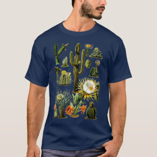 T-shirt Vintage les années 70 Boho Botany Botanique Cactus