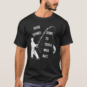 T-shirt Vintage Les Bonnes Choses Viennent À Ceux Qui Appu