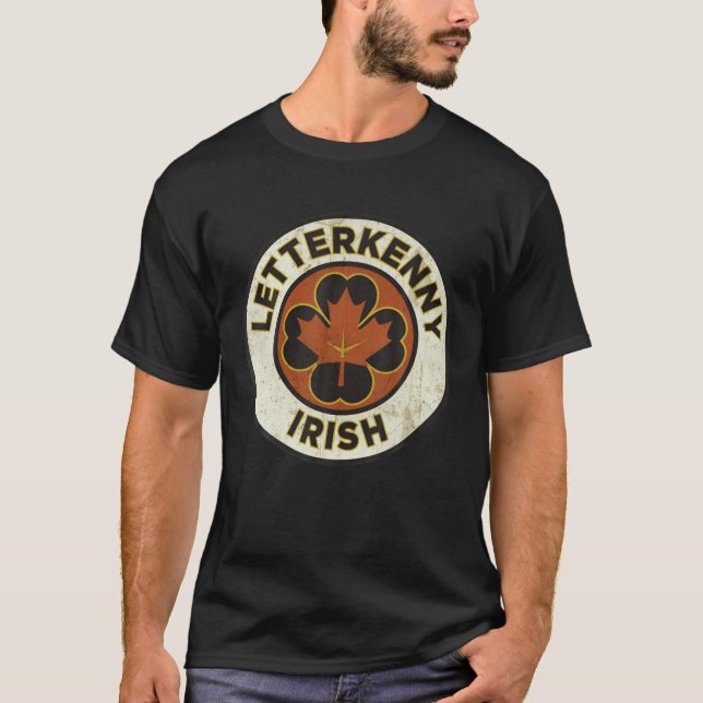 T-shirt Vintage Letterkenny Irish Retro Lover Tee (Devant)