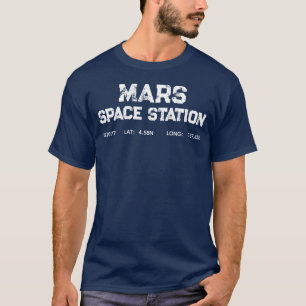 T-Shirt Vintage Logo Station Spatiale Mars