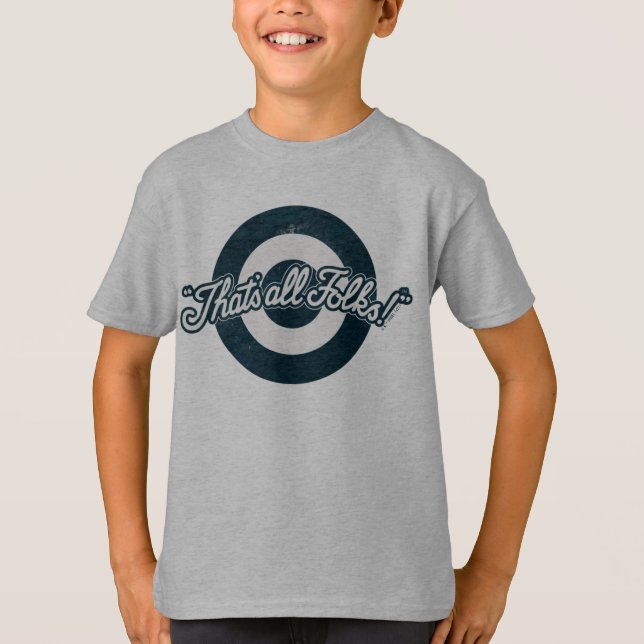 T-shirt Vintage LOONEY TUNES™ "C'EST TOUS DES FOLKS !™" (Devant)