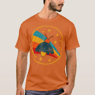 T-shirt Vintage lucioles éclairs Bugs GlowWorm