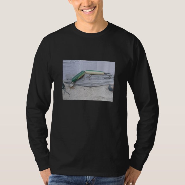 T-shirt vintage Lure Series Green Jointed Eel (Devant)