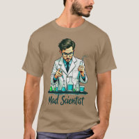 Vintage Mad Scientist Art.