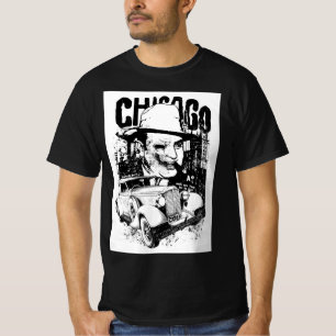 T-shirt Vintage mafieux de Chicago