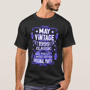 T-shirt Vintage mai 1999 23ème anniversaire Pièces origina