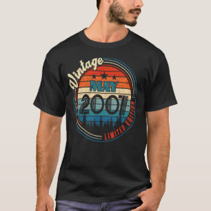 T-shirt Vintage mai 2007 Anniversaire de 15 ans