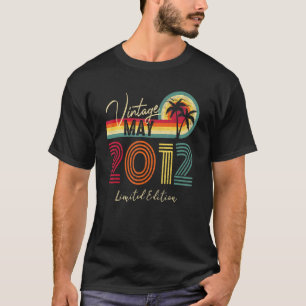 T-shirt Vintage mai 2012 10e anniversaire 10 ans