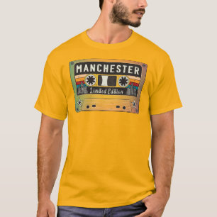 T-shirt Vintage Manchester City Limited Edition