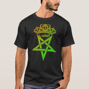 T-shirt Vintage Maroc Chemise, I Love Maroc Carte Maroc Ma