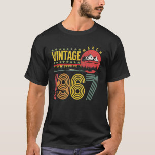 T-shirt Vintage mars 1967 55 Anniversaire 1