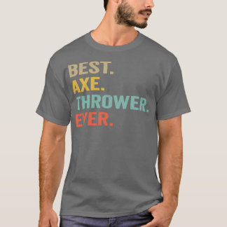 T-shirt Vintage Meilleur Ax Throver Jamais Motive Sport Ga