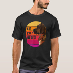 T-shirt Vintage Meilleur Beagle Maman toujours Beagle