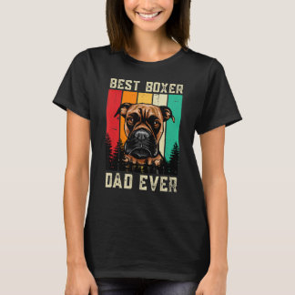 T-shirt Vintage Meilleur Boxer Papa Jamais Fête des pères