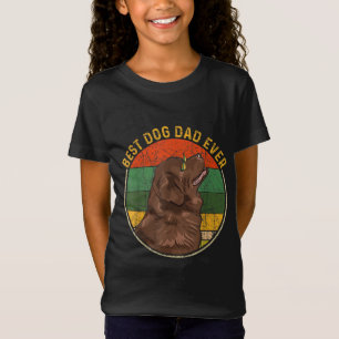 T-Shirt Vintage Meilleur Chien Papa Jamais Amoureux des ch