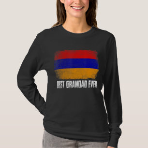 T-shirt Vintage Meilleur Grand Hommes Jamais Rétro Arménie