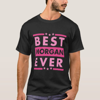 T-shirt Vintage Meilleur Morgan Jamais Le Plus Grand Morga