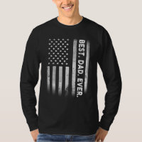 Vintage Meilleur papa Jamais Drapeau Américain Dis
