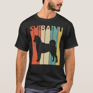 T-shirt Vintage meilleur père de chien de Shiba Inu jamai