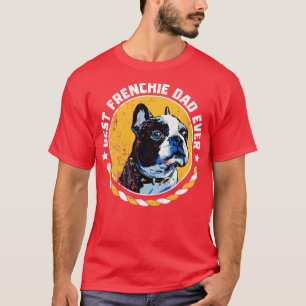 T-shirt Vintage Meilleur Père Français Jamais
