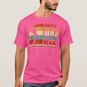 T-shirt Vintage Meilleur POP Par Disque Golf Papa Pères Pa