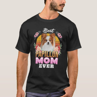 T-shirt Vintage Meilleure Papillon Maman Ever Fête Des Mèr