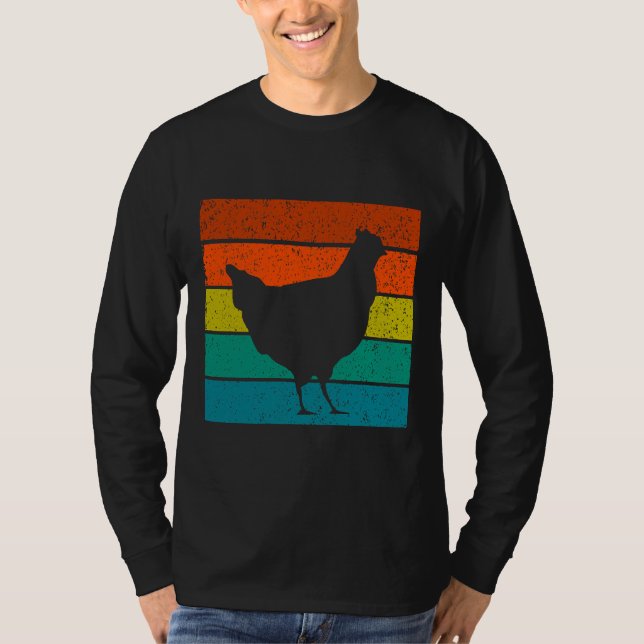 T-shirt Vintage mère de poulet (Devant)
