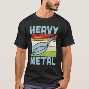 T-shirt Vintage Métal Lourd Cuisine Cuisinier Cuisine