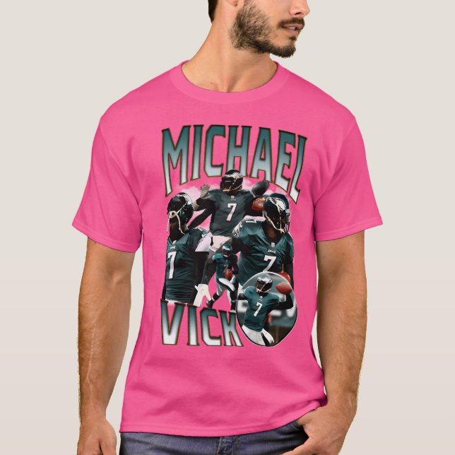 T-shirt Vintage Michael Vick (Devant)