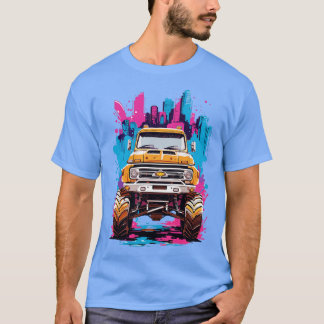 T-shirt Vintage Monster Truck