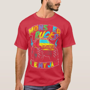 T-shirt Vintage Monster Truck Lover Shirt Monster Trucks A