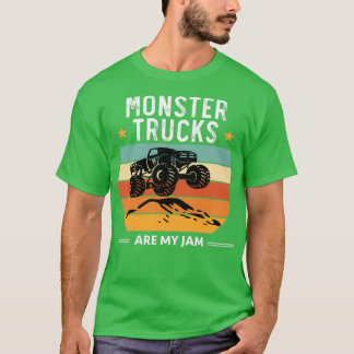 T-shirt Vintage Monster Truck Sont Mon Jam 4