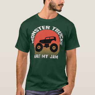 T-shirt Vintage Monster Truck sont My Jam drôle Truck Boys
