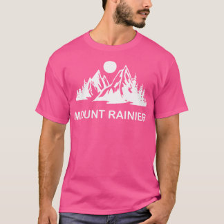 T-shirt Vintage Mont Rainier Parc national Souvenir Salut