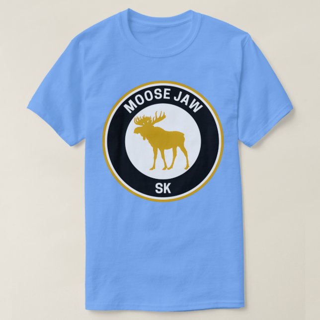 T-shirt Vintage Moose Jaw Saskatchewan (Design devant)